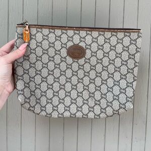 Vintage Gucci Plus Canvas Bag